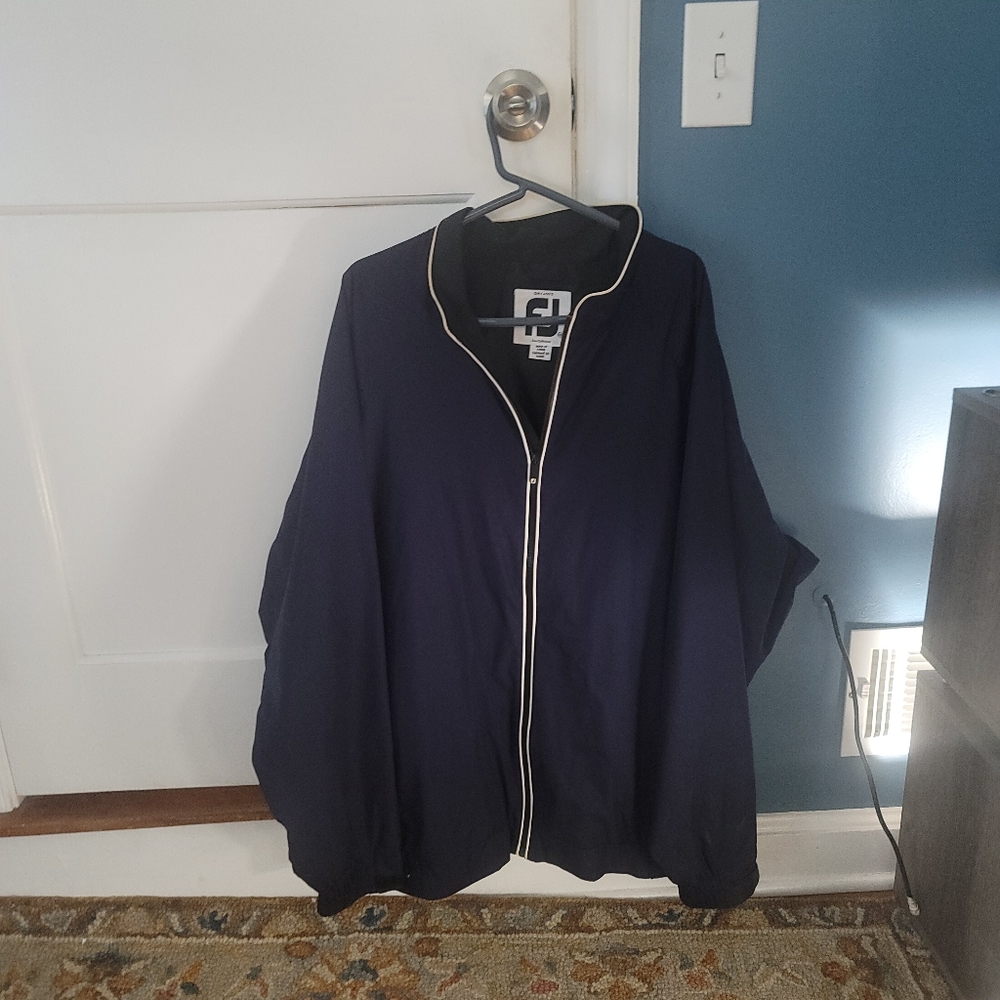 FootJoy DryJoys Rain Jacket XXL Navy Blue
